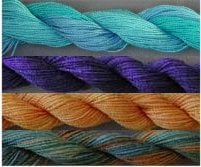 Gloriana Silk Luminescence hand dyed silk
