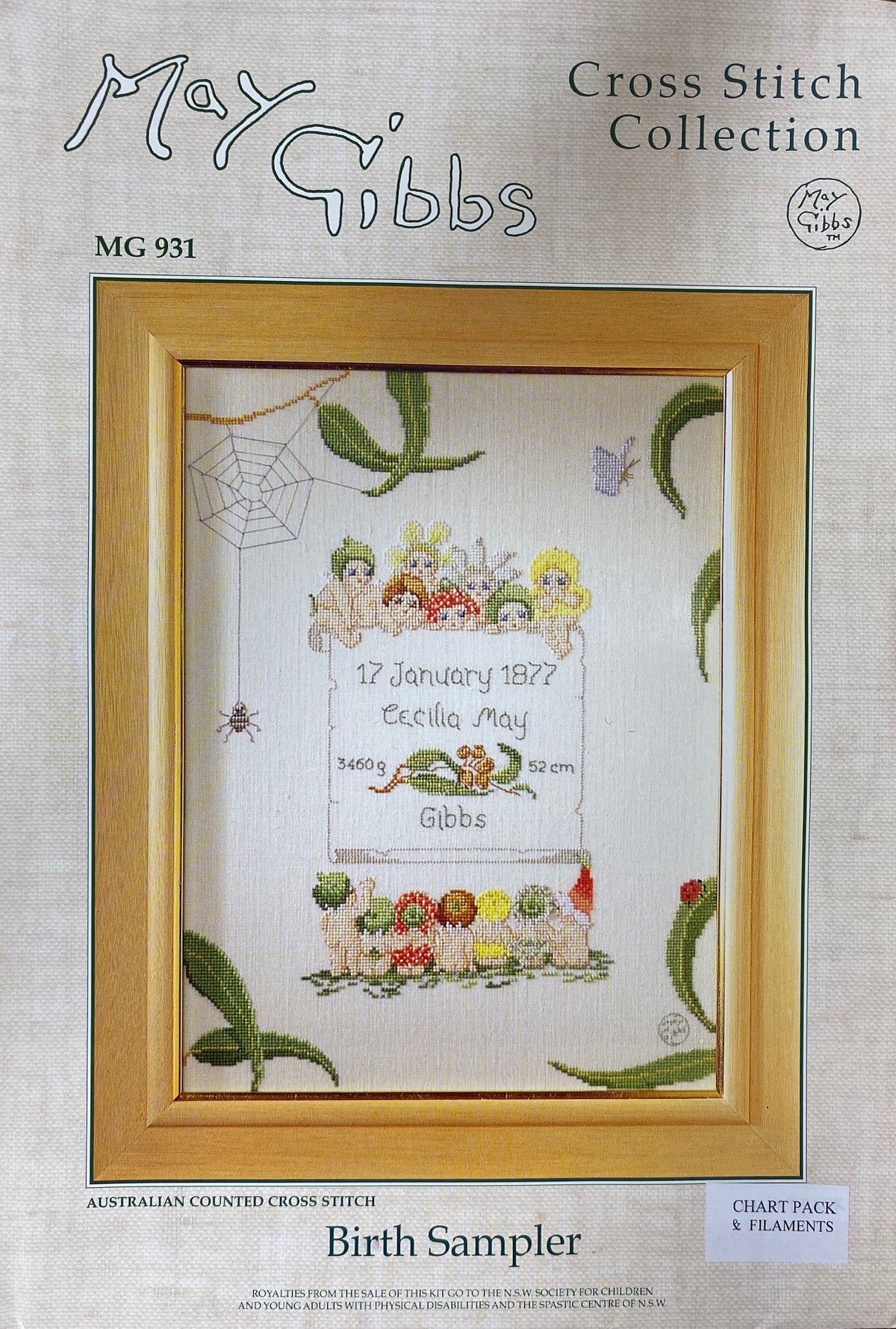 May Gibbs Cross Stitch Collection