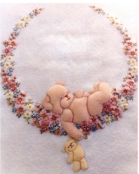 WINDFLOWER - LULLABY BEAR  Pattern Kit