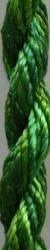 Colourstreams Silk Thread - Exotic Lights - 8m hank - Verde