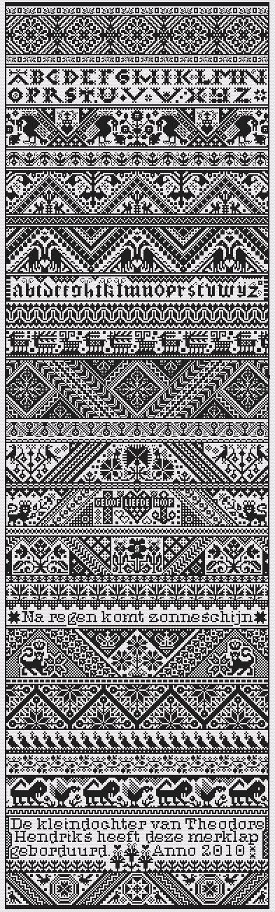 POT 4 DICKIE - Long Dog Samplers