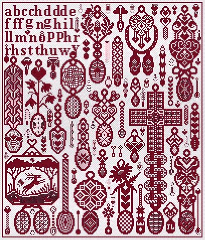 SPIRIT OF LLANFAIR PG - Long Dog Samplers