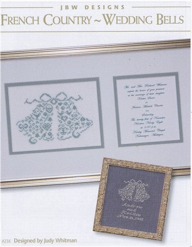 FRENCH COUNTRY – WEDDING BELLS:  JBW DESIGNS by JUDY WHITMAN