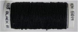 Londonderry 100% pure linen thread - 50/3 - Black #5099