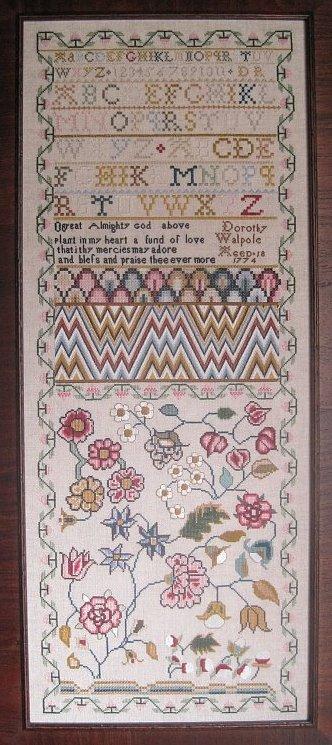 DOROTHY WALPOLE 1774 - The Scarlet Letter