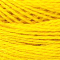 DMC Perle 8 Balls - 444 Bright Yellow