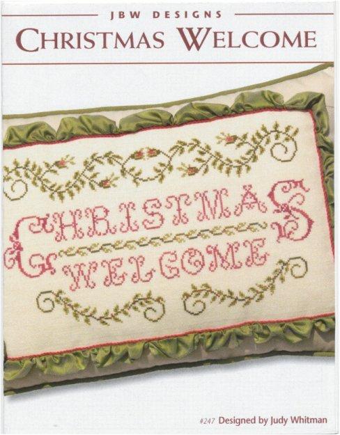 CHRISTMAS WELCOME - JBW DESIGNS by Judy Whitman