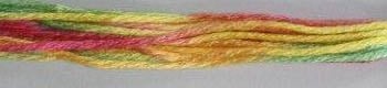 Gloriana 12 ply Stranded Silk 6 yard skeins - #100 Miami Deco