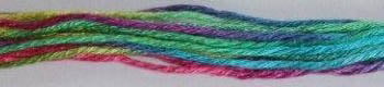 Gloriana 12 ply Stranded Silk 6 yard skeins - #101 Ada's Rainbow