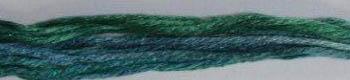 Gloriana 12 ply Stranded Silk 6 yard skeins - #192 Peacock Blue