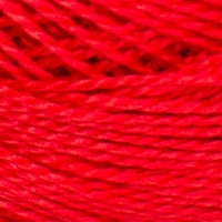 DMC Perle 12 Balls - 666 Scarlet