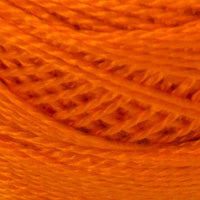 DMC Perle 8 Balls - 740 Orange Papaya