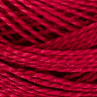 DMC Perle 5 Balls - 498 Red Kiss