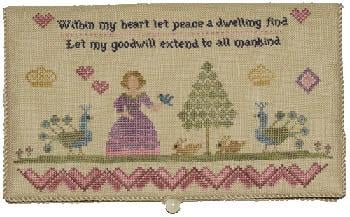 WITHIN MY HEART SEWING CASE by Ellen Chester