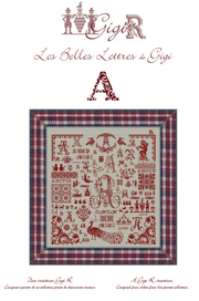 Belles Lettres - A - Gigi R Designs