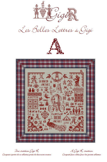 Belles Lettres - A - Gigi R Designs