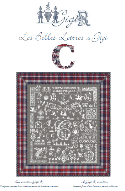 Belles Lettres - C - Gigi R Designs