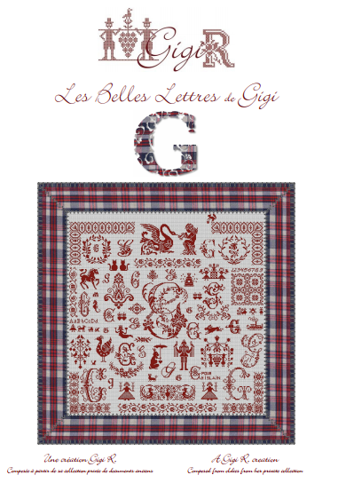Belles Lettres - G - Gigi R Designs