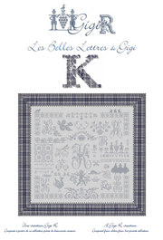 Belles Lettres - K - Gigi R Designs
