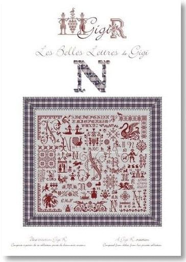 Belles Lettres - N - Gigi R Designs