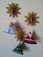 SANTA, ANGEL AND CHRISTMAS TREE KIT - Designatus Designs