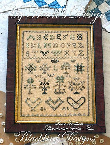 Loose Feathers 2013, Blackbird Designs, Abecedarian Series, Part Two - My Heart's Design