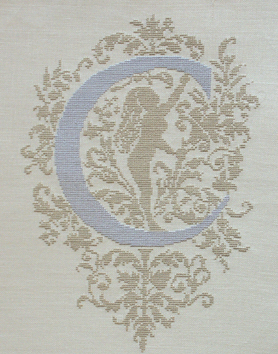 ORNAMENTAL LETTER C - Rouge du Rhin