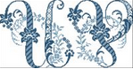 Elaborate Alphabet U & V