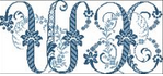 Elaborate Alphabet W & X