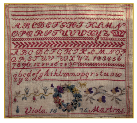 MADEMOISELLE VIOLA MARTINI 1876 - Gigi R Designs