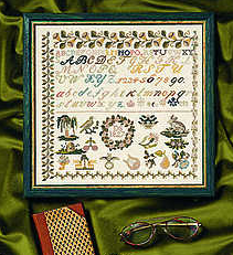 BIEDERMEIER 1827 SAMPLER - Permin of Cophenhagen