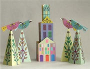 NANCY NICHOLSON - Topiary Bird - Paper Collection