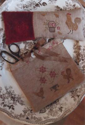 SPOTTED CHICKENS SEWING BAG - Stacy Nash Designs
