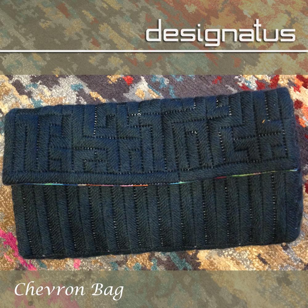 CHEVRON DESIGN BAG - Designatus Designs