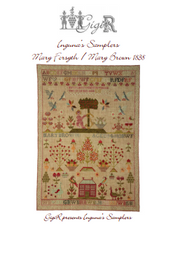 MARY FORYSTH/ MARY BROWN 1838 - Gigi R Designs,  Inguana's Samplers