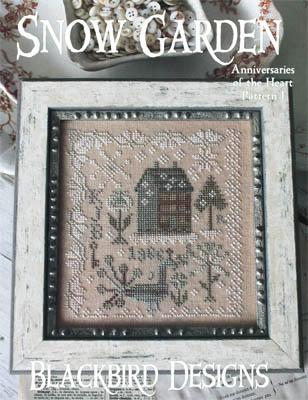 Anniversaries of the Heart 2010, Blackbird Designs,  SNOW GARDEN - Pattern 1