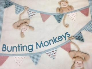 WINDFLOWER - BUNTING MONKEY - Pattern Pack