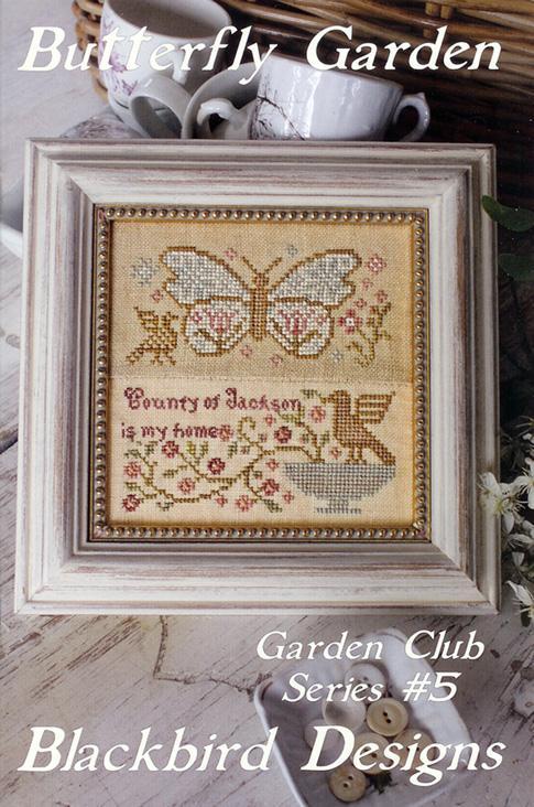 BUTTERFLY GARDEN, Garden Club Series #5 - Blackbird Designs