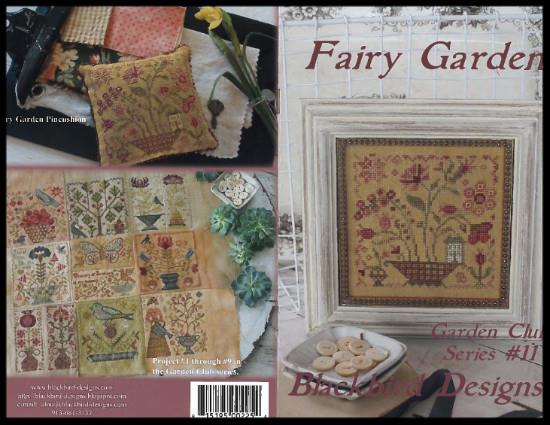 FAIRY GARDEN, Garden Club Series #11 - Blackbird Designs
