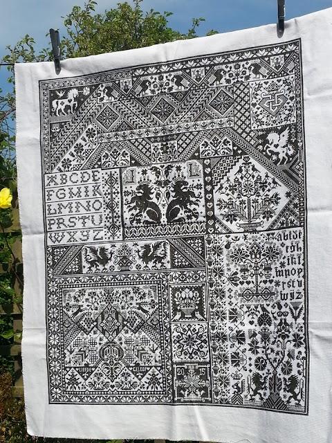 DEATH BY CROSS STITCH - Long Dog Samplers