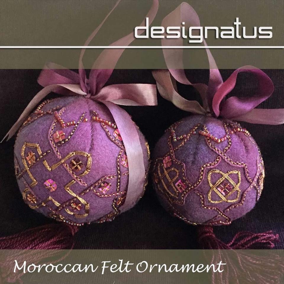 MOROCCAN FELT ORNAMENT - Designatus Designs
