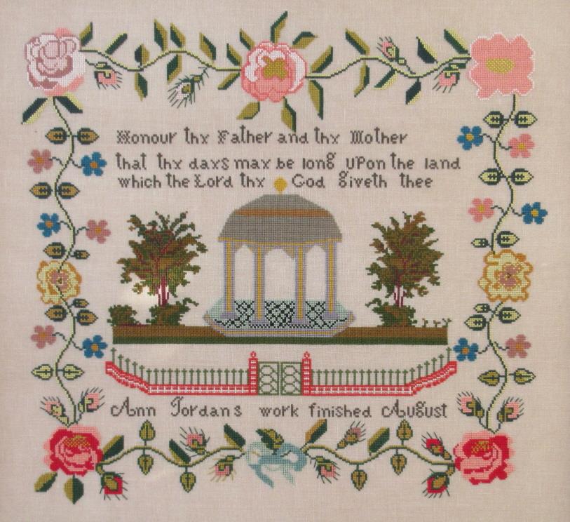 Ann Jordan c.1841 - Queenstown Sampler Designs