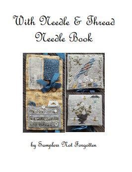 WITH NEEDLE & THREAD NEEDLEBOOK - Samplers Not Forgotten