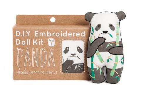 Panda - Embroidery Kit - Kiriki Press