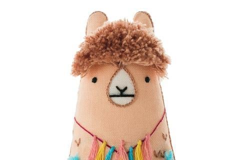 Llama - Embroidery Kit - Kiriki Press