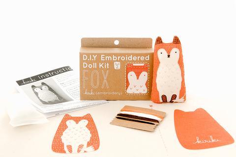 Fox - Embroidery Kit - Kiriki Press