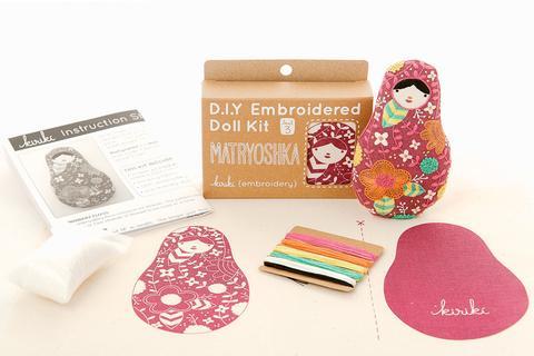 Matryoshka - Embroidery Kit - Kiriki Press