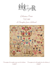 WE 1839, A SAMPLER FROM HOLLAND - Gigi R Designs,  Private Collection