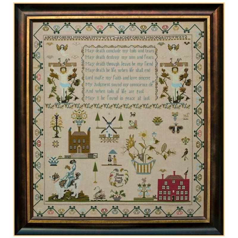 HANNAH GASKELL 1823- Hands Across the Sea Samplers