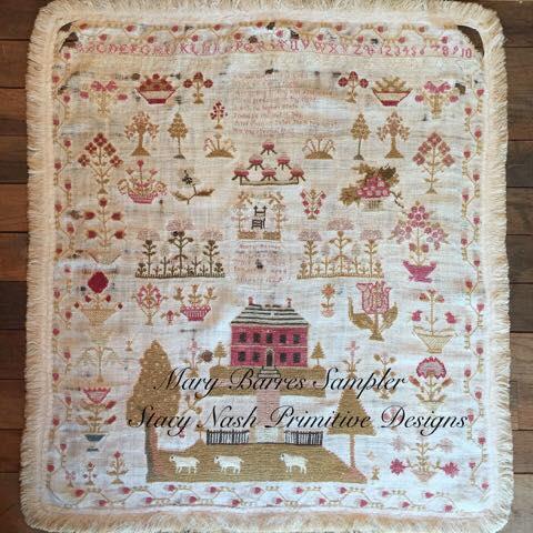 MARY BARRES SAMPLER - Stacy Nash Designs